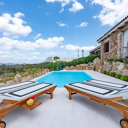 Capo Coda Cavallo Piscina Privata וילה *